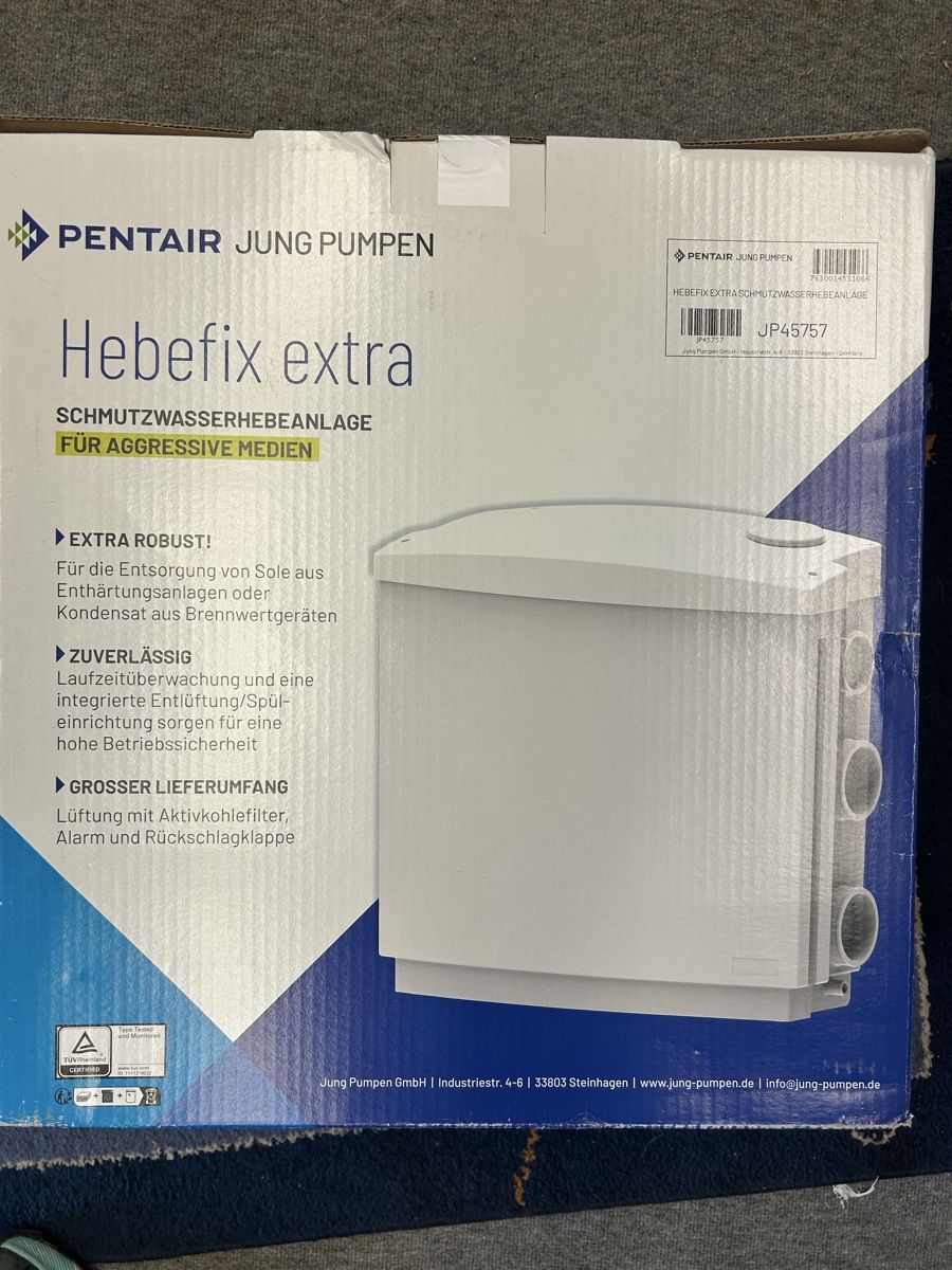 Pumpen & Teile: Hebefix Extra Hebeanlage – Neu und originalverpackt aus Metzerlen von Patrik11 2