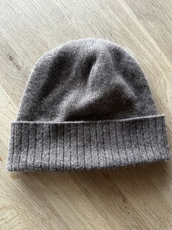 Cashmere Mütze in Braun