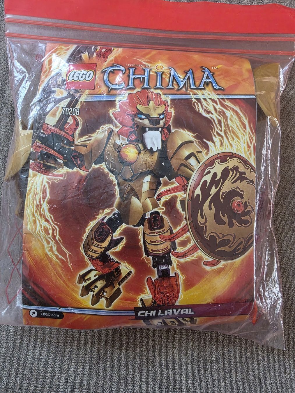 Lego Kit di costruzioni: LEGO Chima Chi Laval 70206, vollständig – Usato da Langenthal venduto da SchwarzeRose5