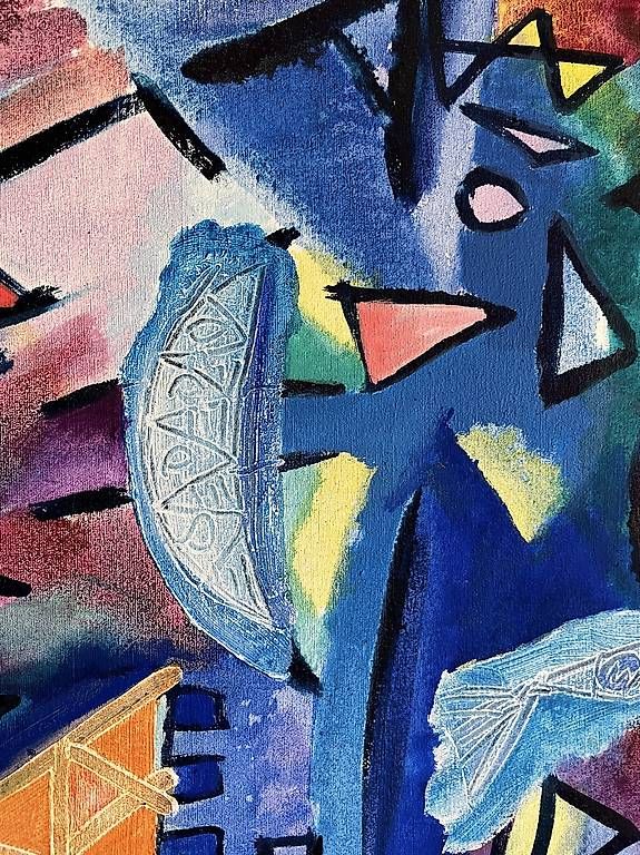 Dipinti: Bild von Sonja Amsler Borgenmeester – Usato da Niederhasli venduto da shi_6czc 1