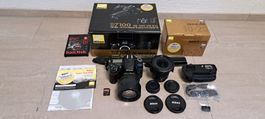Nikon D7100 + 18–105mm VR + Batteriegriff–sehr guter Zustand