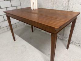Midcentury scandinavische beisteltisch teak holz