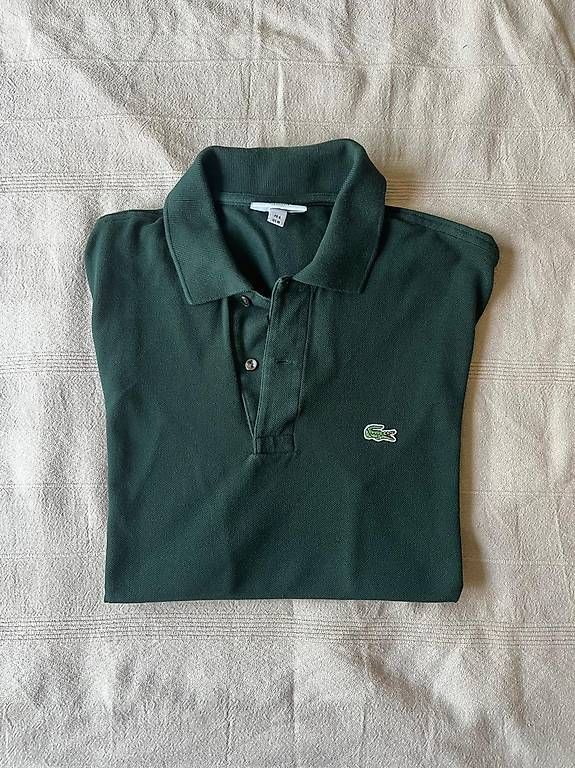 Lacoste Polo-Shirts: Polo Lacoste vert foncé – Neu (gemäss Beschreibung) aus Genthod von mar_g8vn