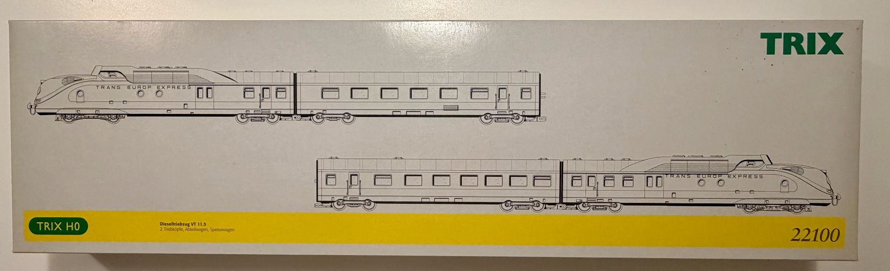 Trix H0 - 22131 - Unidad de tren - Unidad múltiple diésel