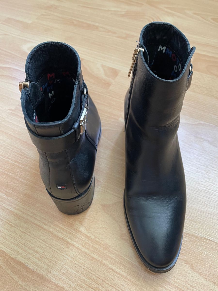 Tommy Hilfiger Damenschuhe: Tommy Hilfiger Stiefeletten, Schwarz, Gr. 36 – Gebraucht aus Zug von alex___4 2