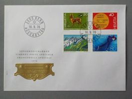 1976, FDC, Sondermarken II, Serie
