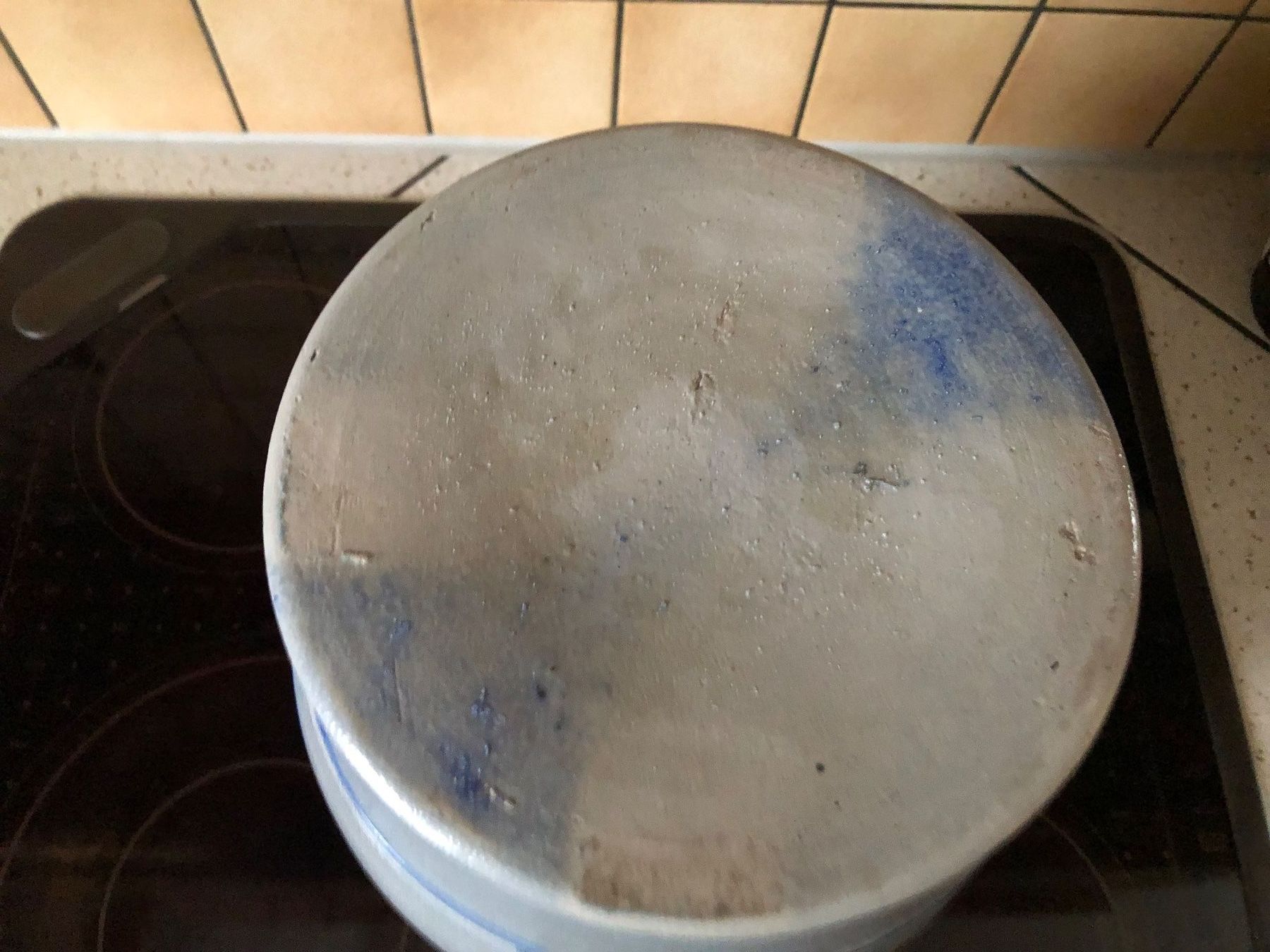 Töpfe: Blau-weiss Keramik/Steingut Topf 8 Liter – Gebraucht aus Schübelbach von Dolly990_2 3