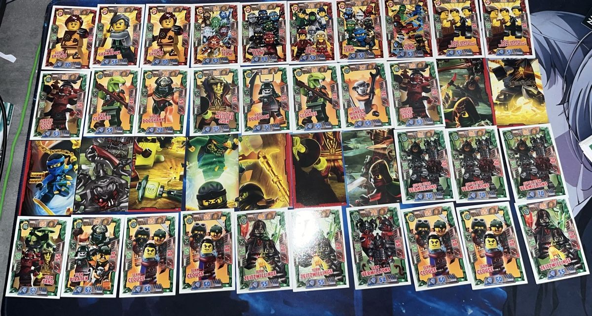 Carte collezionabili: 169 Lego Ninjago 2017 Sammelkarten – Usato da Biberist venduto da sai_bw7l 3