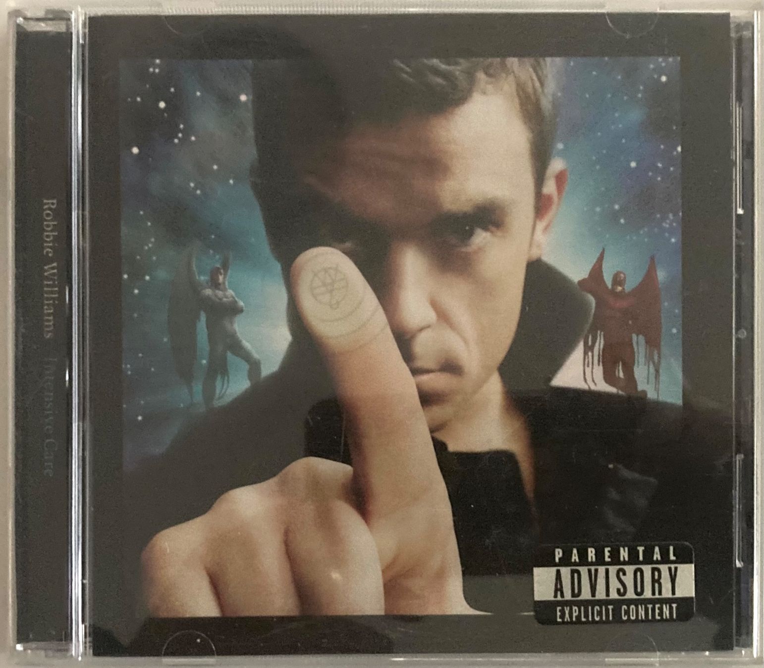 CD: ROBBIE WILLIAMS - INTENSIVE CARE – Usato da Poliez-Pittet venduto da Newtown-Records