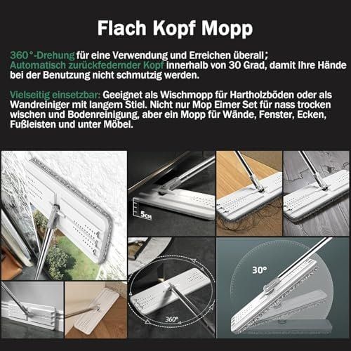 Sonstiges für Haushalt & Wohnen: Mopp Eimer Wringer Zuhause Flaches Eimersystem Mopps 3 – Neu und originalverpackt aus Hundwil von pak_7zvn 4