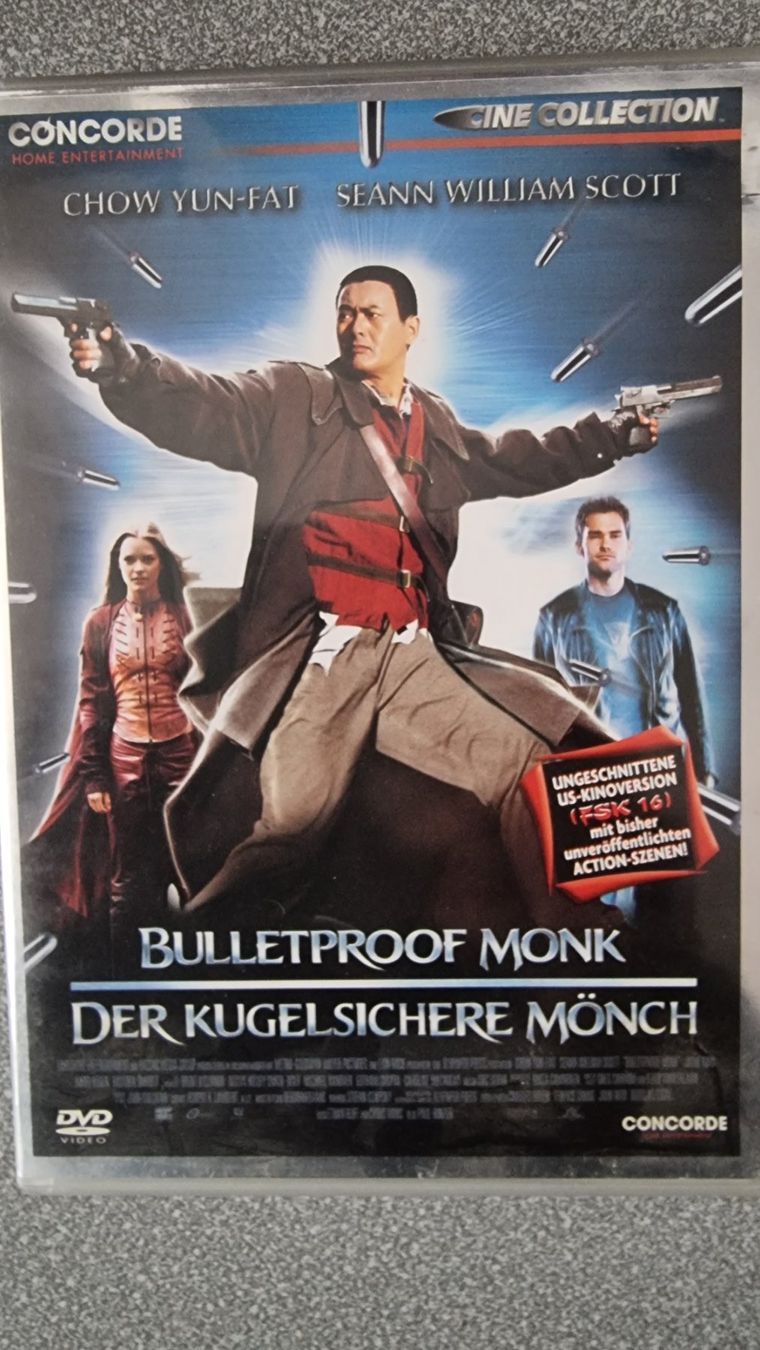 Tous les DVDs: DVD Bulletproof Monk - Chow Yun-Fat – D'occasion à Oetwil am See par fineli2