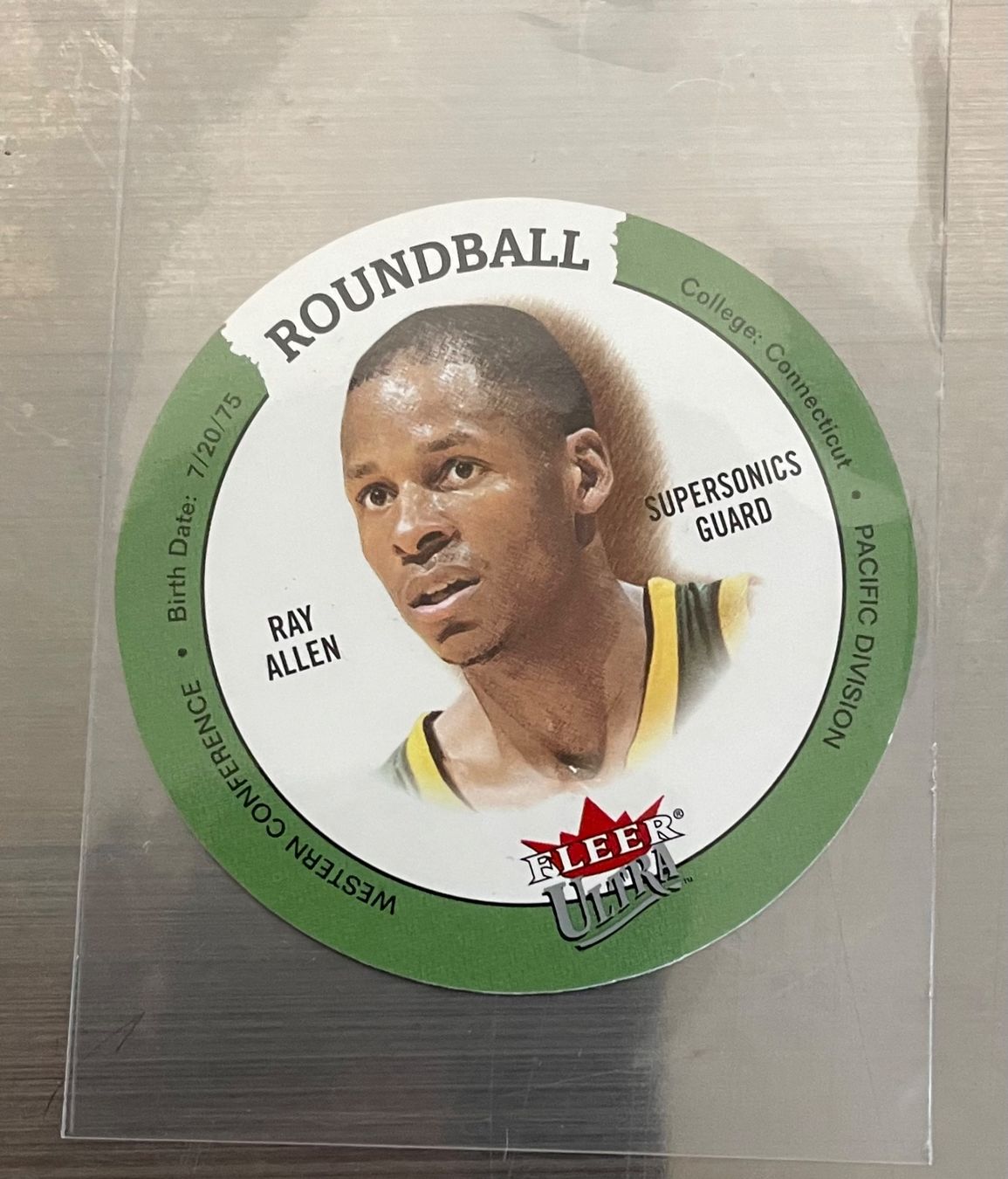 Nba Carte collezionabili: NBA Ray Allen Roundball Card – Nuovo (secondo la descrizione) da Muttenz venduto da joba23
