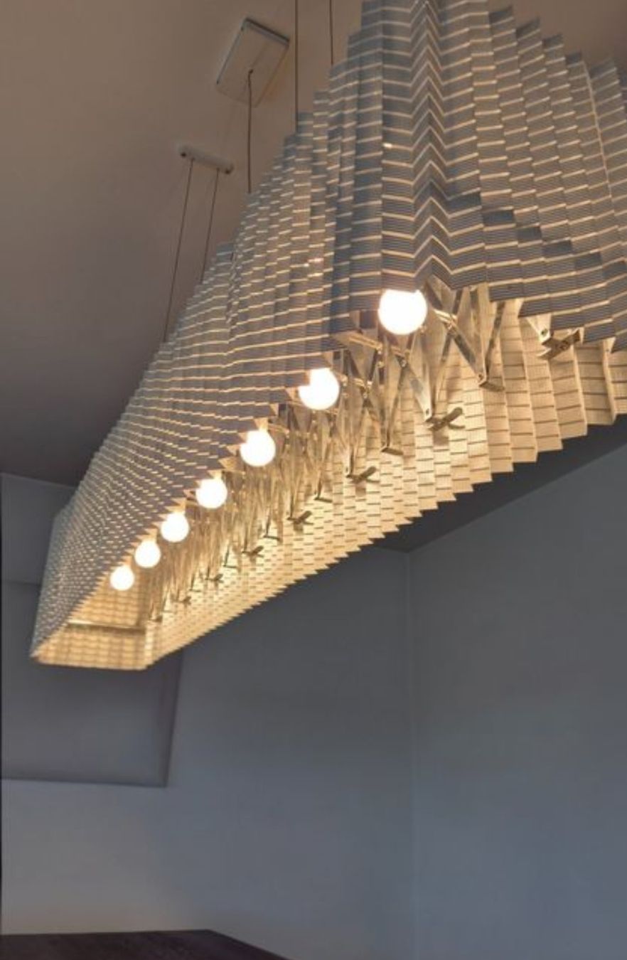 Luceplan Kronleuchter & Deckenlampen: Designer Hängeleuchte Modell Plissé von Luceplan – Gebraucht aus Lichtensteig von Polsterwerk 3