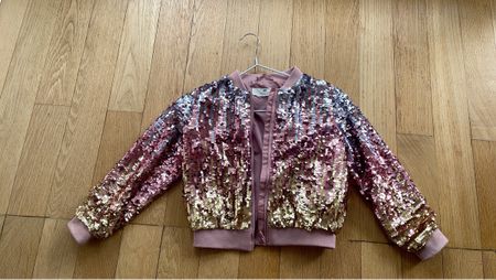 H&M Sequin Bomber Jacket 122