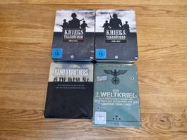 DVD Sammlung: Kriegstagebücher, Band of Brothers, 2.Weltk.