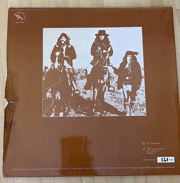 Vinyles: Jeronimo - Jeronimo LP (Rare Second Battle / Limited Edition – D'occasion à Erlenbach ZH par xav_87dr 2