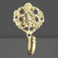👼 Himmlischer Haken mit Engel – Vintage-Messing-Magie 💫