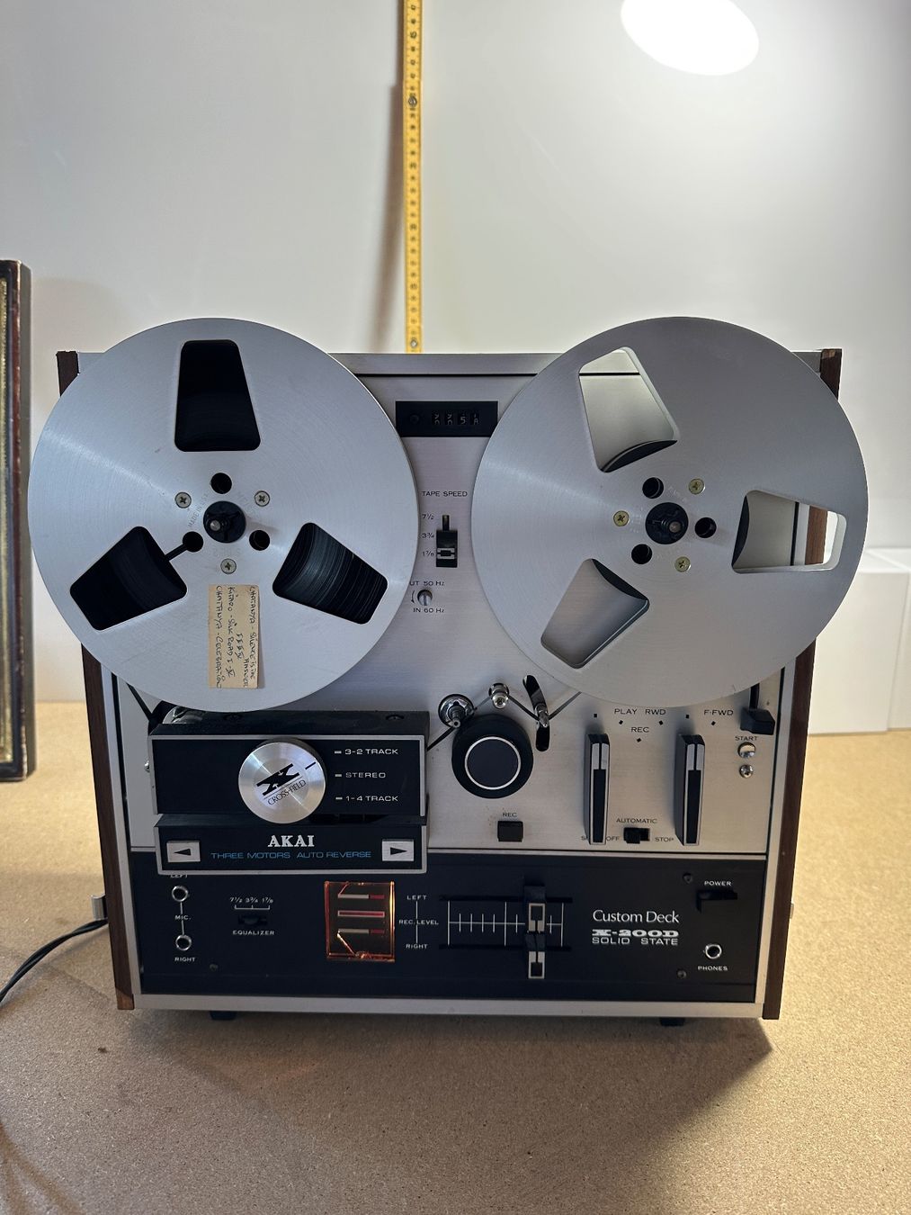 Akai Appareils à bandes: Tonbandgerät Akai, Modell Custom Deck X-200D – D'occasion à arlesheim par Art.en1