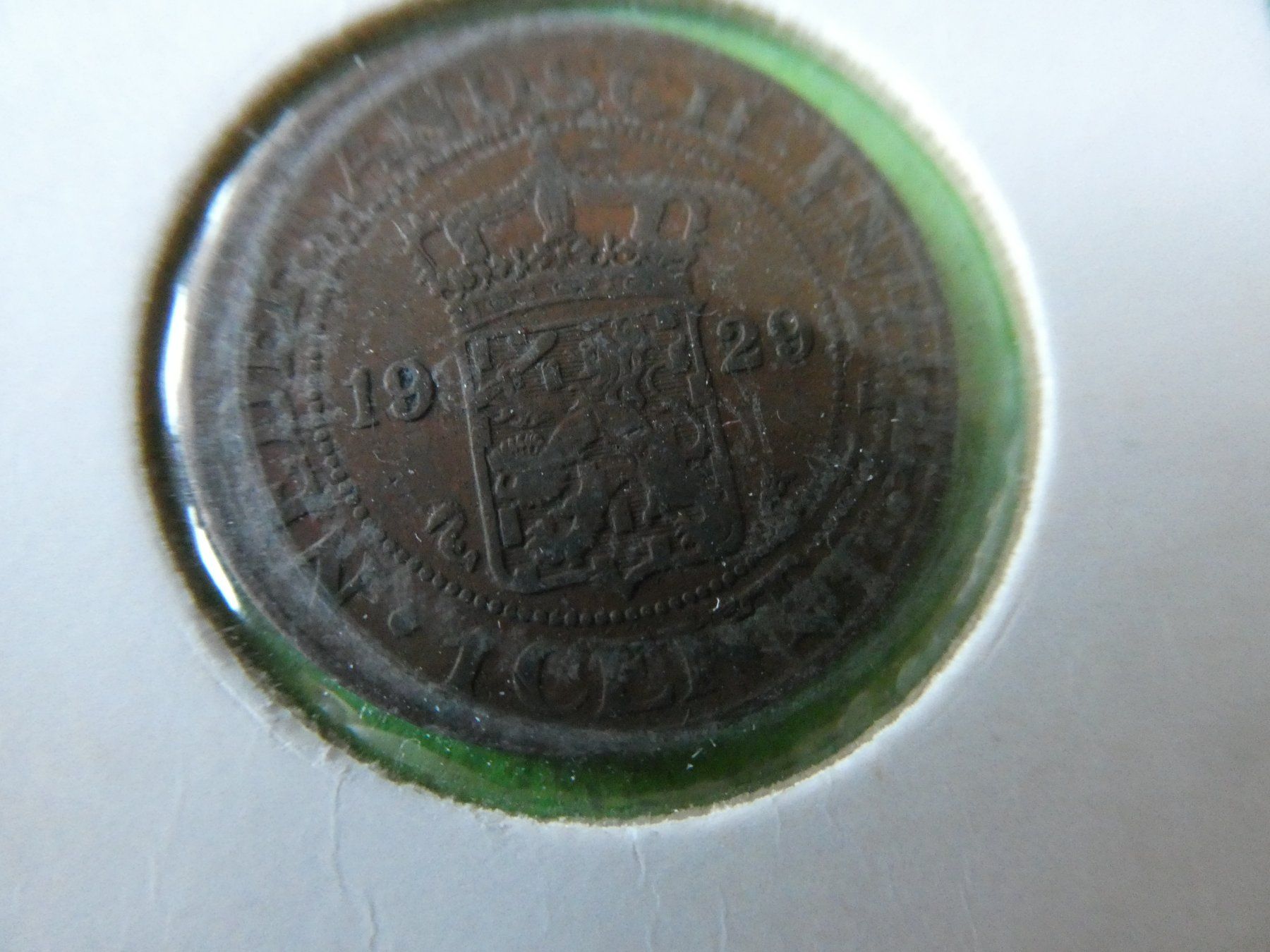 Tutti le monete: Niederländisch-Indien 1929, 1 Cent – Usato da Hinterforst venduto da Rohusri 1