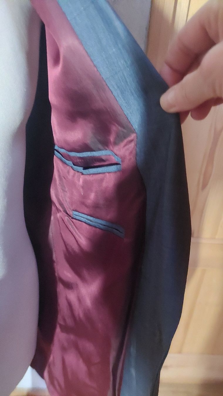 Completi: Costume bleu-gris, taille M – Usato da Marsens venduto da fripe-milodon 3