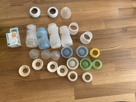 Avent und Mam: Flaschen und Zubehör Baby