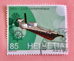 Nr.1302 GESTEMPELT Dampfschiff Rigi 2009  