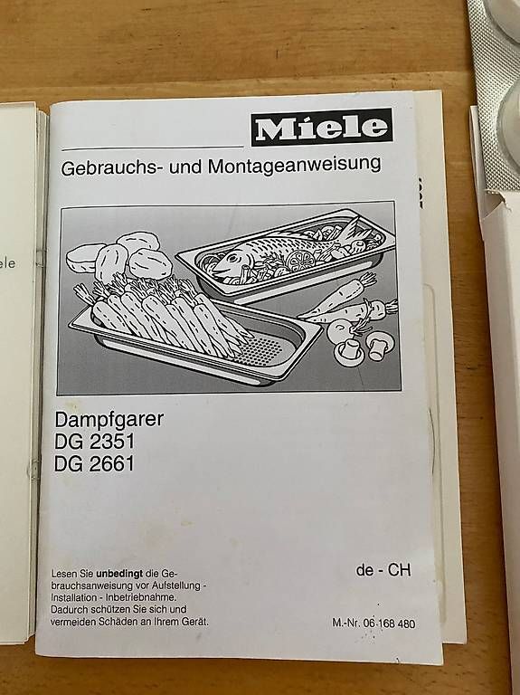 Elettrodomestici da cucina: Miele Dampfgarer DG2351 freistehend – Usato da Hedingen venduto da mome22 2