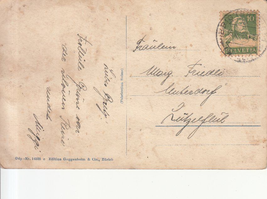 Cartoline postali: Brigue Stockalper 1923 – Usato da Bürglen TG venduto da StampGraf 1