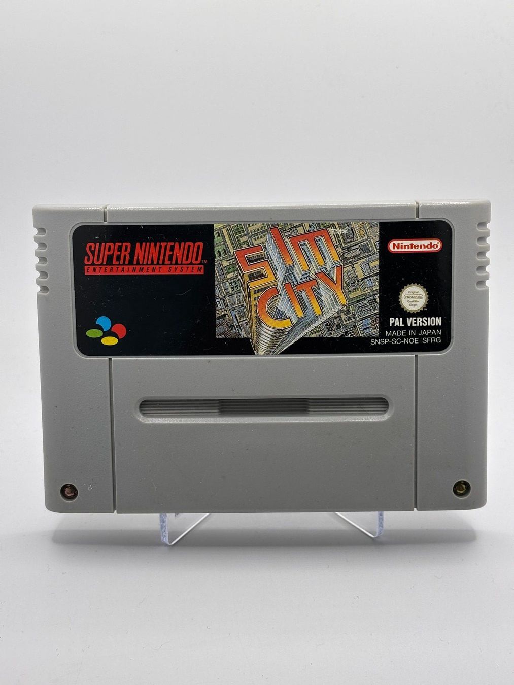 Spiele: SNES - Sim City – Gebraucht aus Allschwil von Bullach