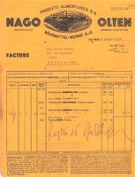 Nago Olten Lithographien Rechnung