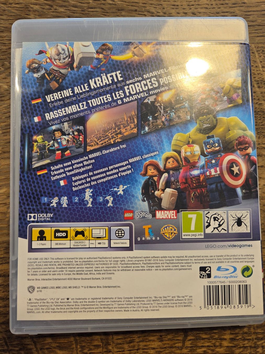 Lego Giochi: PS3 - LEGO Marvel Avengers – Usato da Opfikon venduto da Doronadan 2