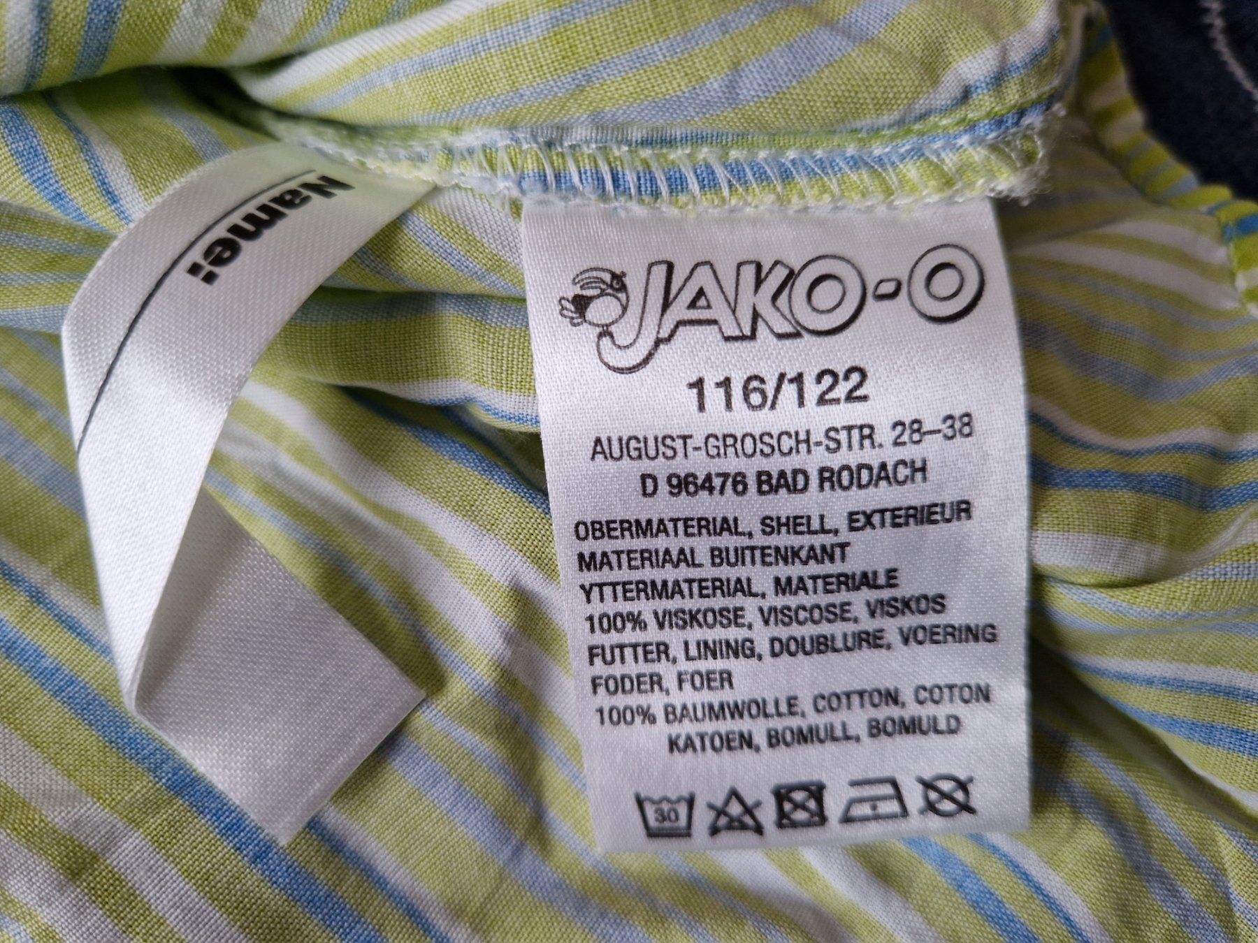 Jako-O Kleider & Röcke: Jakoo Kleid Blumen 116/122 – Gebraucht aus MUEHLAU von ibo_5c7d 1