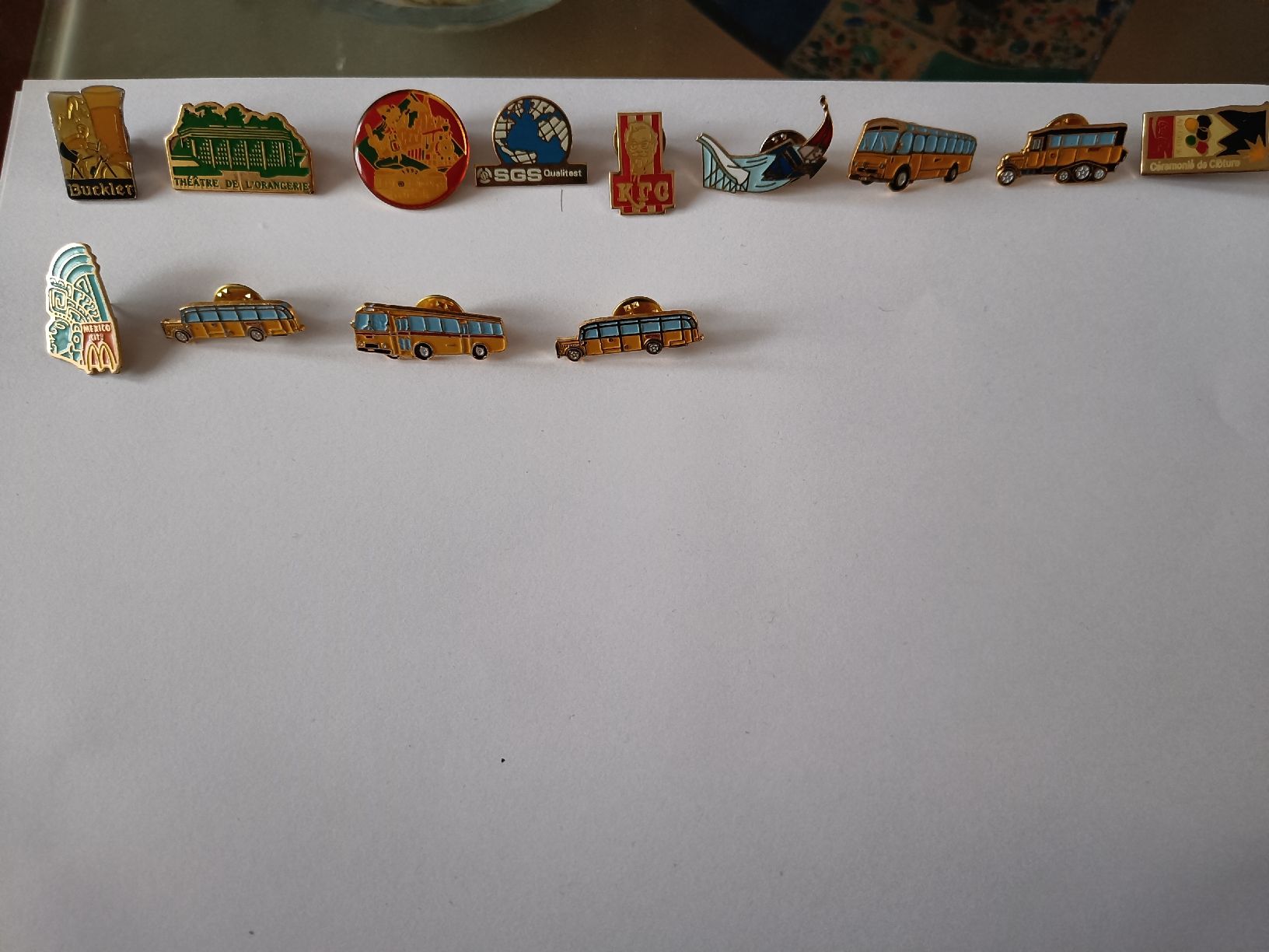 Placchette & Badge: 62 pins de collection vintage – Usato da Genève venduto da Kamajan 1
