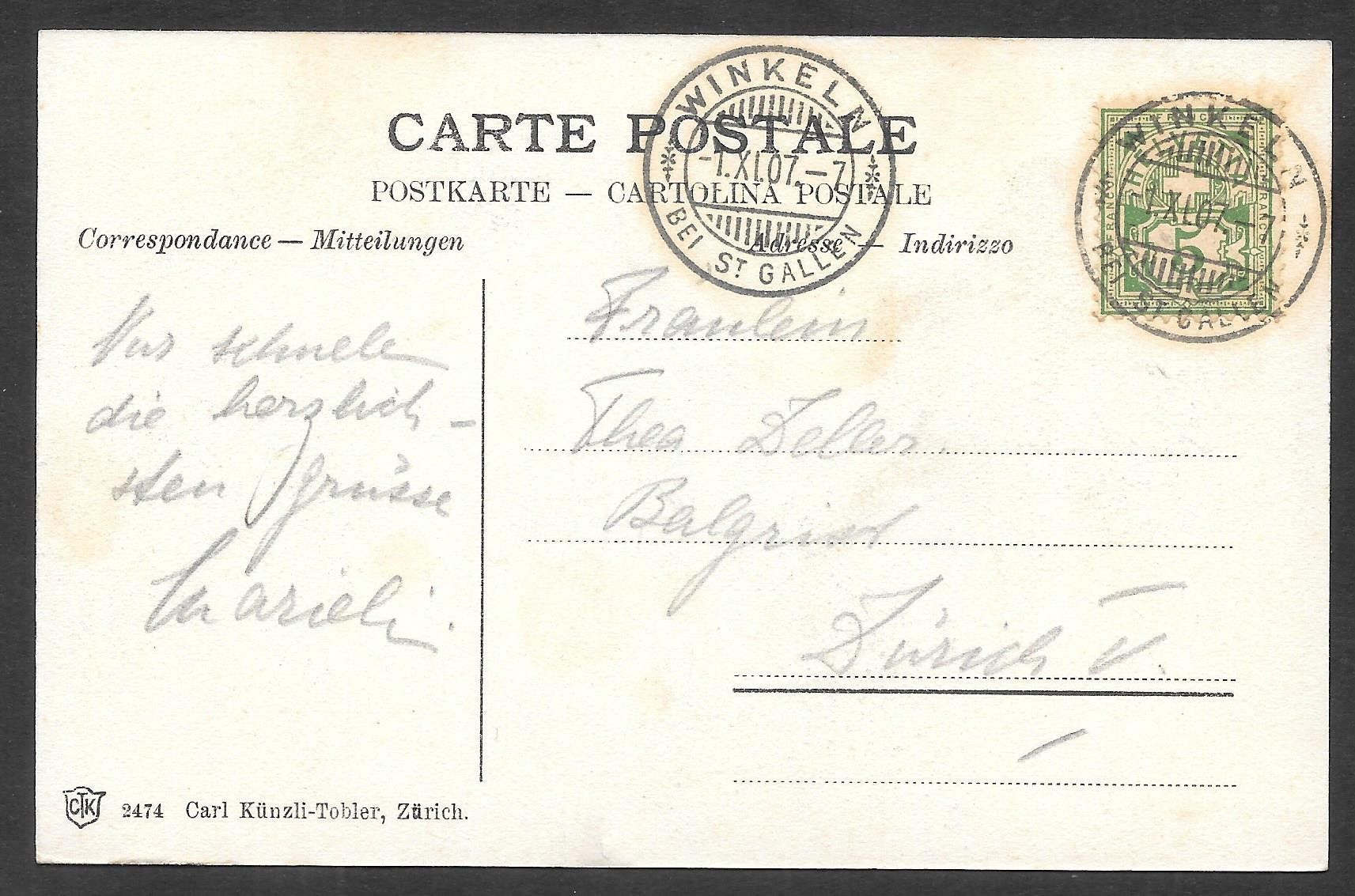 Cartoline postali: Herisau Heinrichsbad – Usato da Olten venduto da clotaldi 1