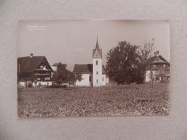 Karte Buttikon Schwyz um 1920 Kapelle Handlung Ruoss Email