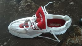 Saucony Grid Laufschuhe Gr. 40 Weiss/Rot