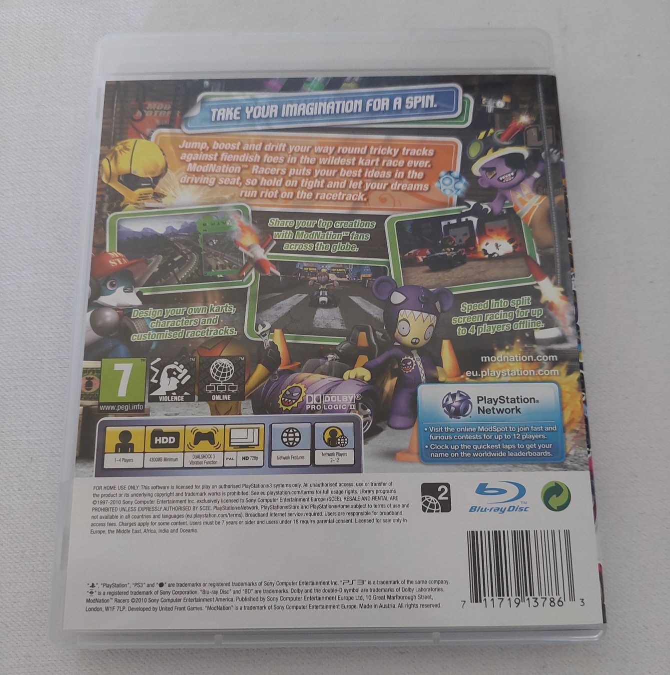 Spiele: Mod Nation Racers – Gebraucht aus Köniz von Gamecollect 2