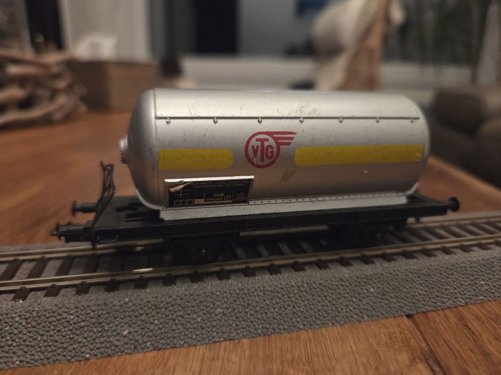 Lima Modelleisenbahnen: Wagon citerne VTG - DB - Lima H0 DC – Gebraucht aus Sion von Stefan1938