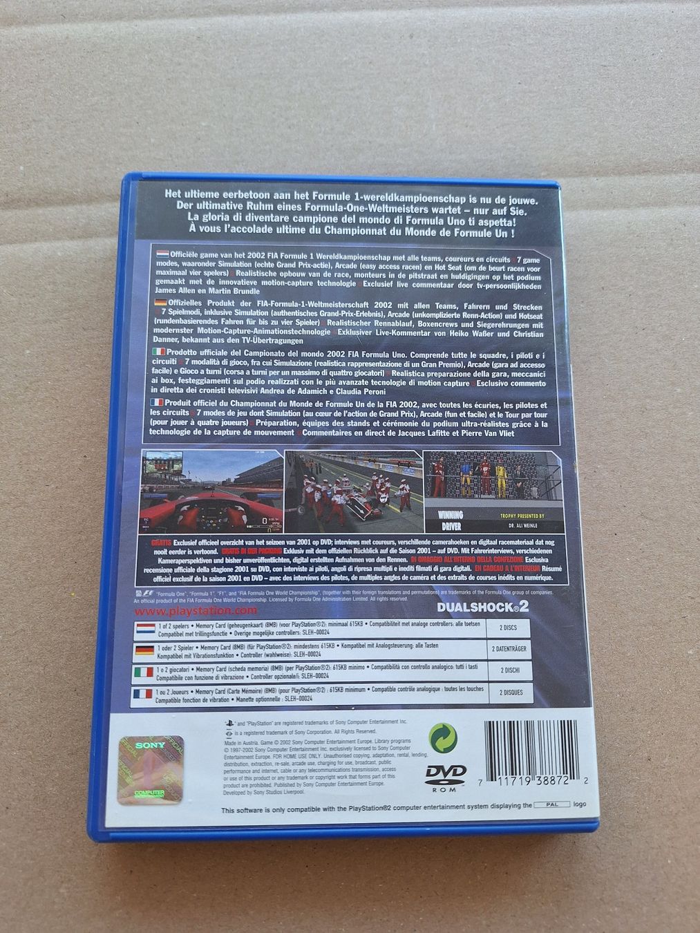 Giochi: Formula One 2002 - PS2 – Usato da Altstätten SG venduto da GGsGameshop 1