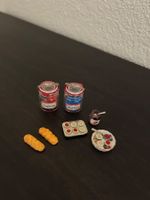 Puppenstubenmöbel, Marmeladen Frühstück Essen Set