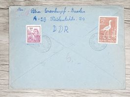 CL06 Enveloppe + Timbre Roumanie 1969