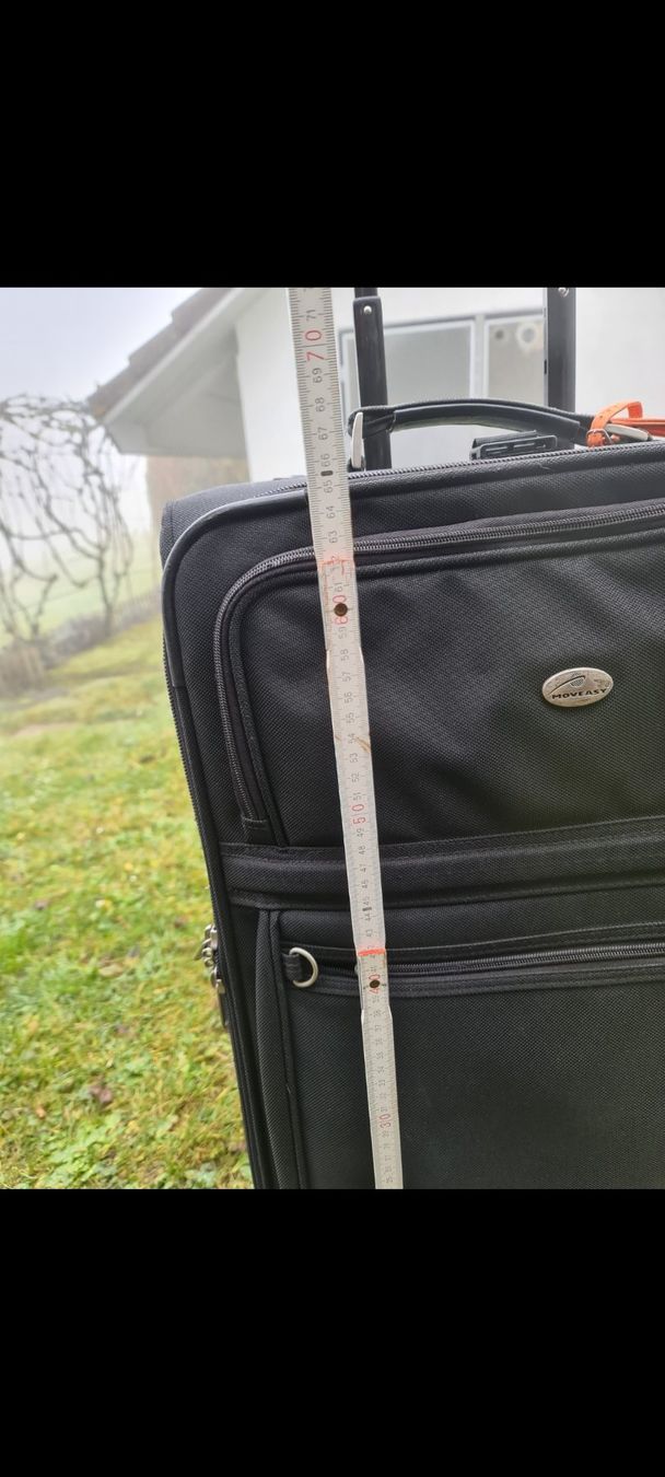 Valigie: Schwarzer Reisekoffer – Usato da Niederlenz venduto da DaveDasWahnsinn 7
