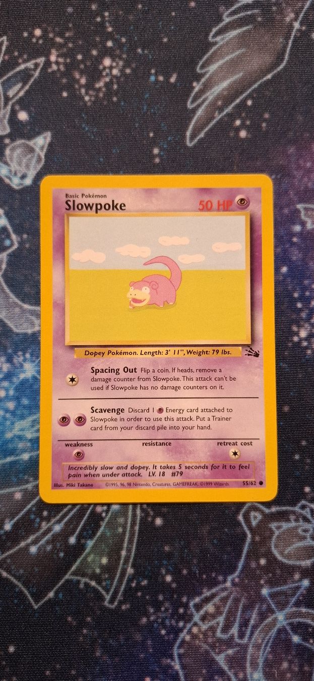 Pokémon Carte collezionabili: Slowpoke 55/62 - Fossil ENG – Usato da Petit-Lancy venduto da Kara_TCG 1
