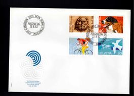 CH FDC Satz 1983