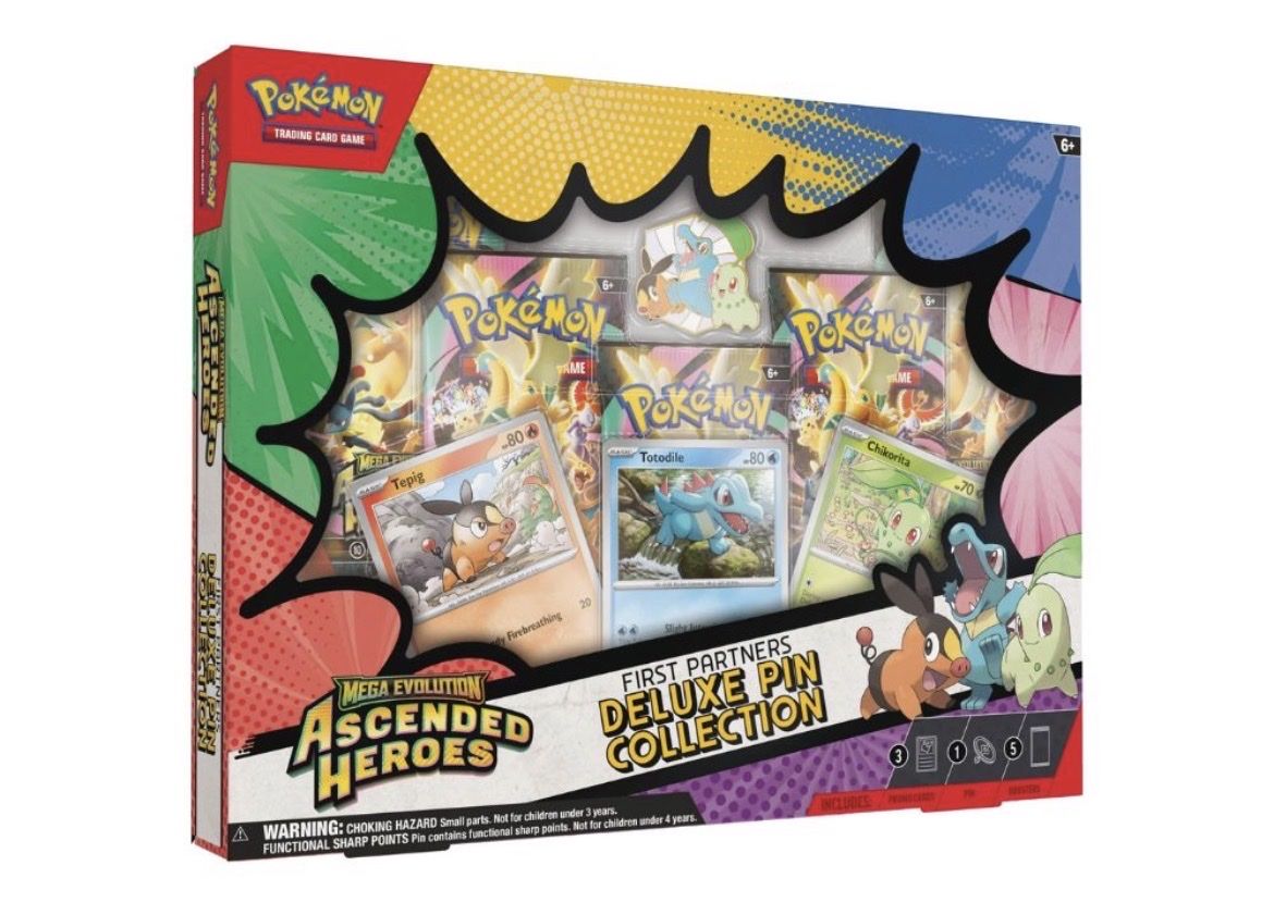Pokémon Carte collezionabili: 2x ascended heroes pin collection🏴󠁧󠁢󠁥󠁮󠁧󠁿 – Nuovo e nell'imballaggio originale da Dübendorf venduto da LCDH55
