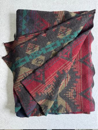 Woolrich couverture vintage 100% laine