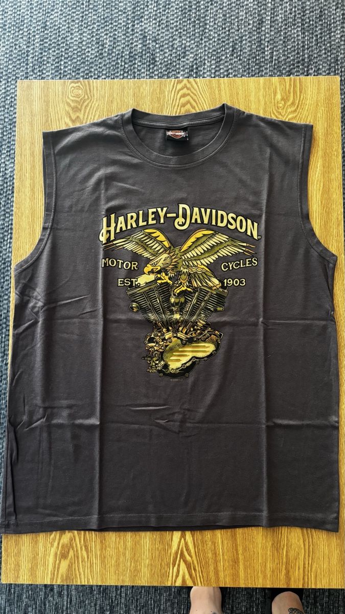 Harley-Davidson T-Shirts: Harley-Davidson ärmelloses Shirt  – Neu (gemäss Beschreibung) aus Rheinfelden von Yann686