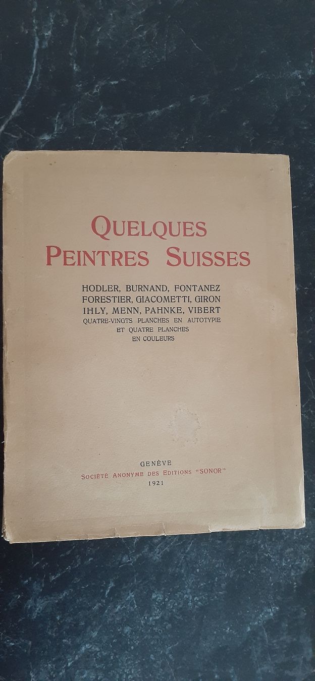 Livres: Peintres Suisses – D'occasion à Le Locle par CHEGUA