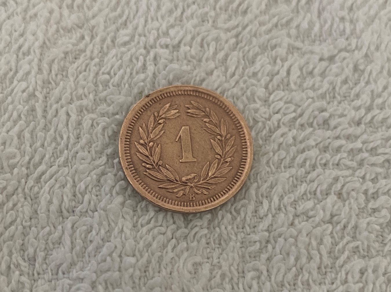 Tutti le monete: 1 centime/Rappen 1891 BR – Usato da Nyon venduto da Ilmi09 1
