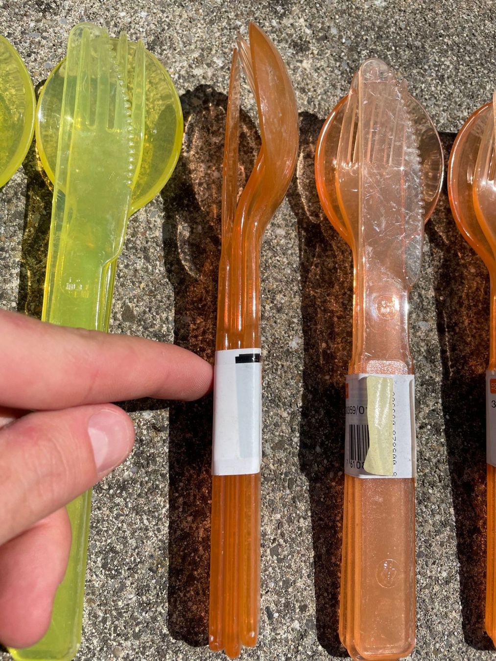 Bestecksets: 6 x Camping Besteck mit Gabel, Messer und Löffel – Neu und originalverpackt aus Wängi von LiqKojote 1